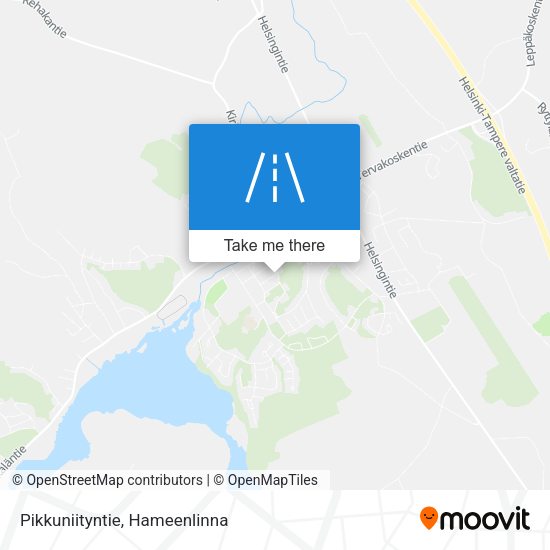 Pikkuniityntie map