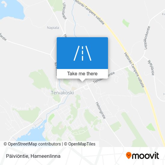 Päiviöntie map