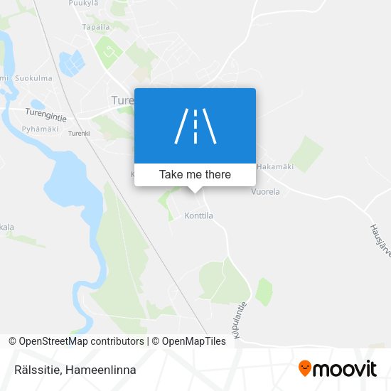 Rälssitie map