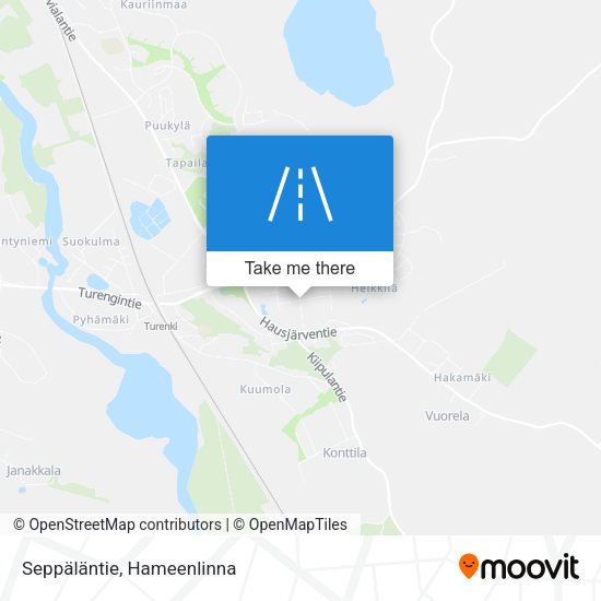 Seppäläntie map