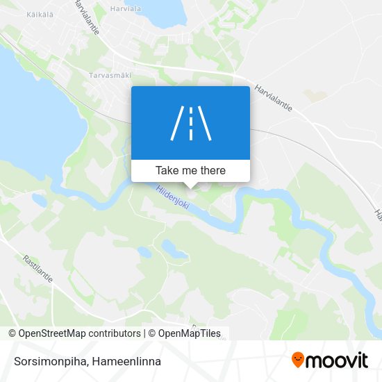 Sorsimonpiha map