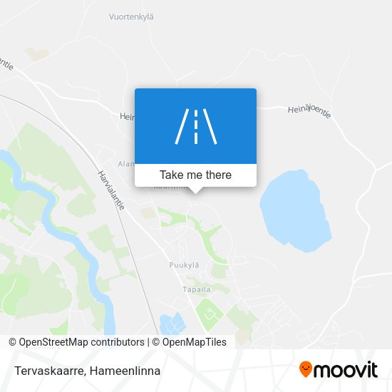 Tervaskaarre map