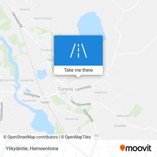 Ylikyläntie map