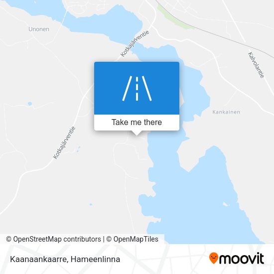 Kaanaankaarre map