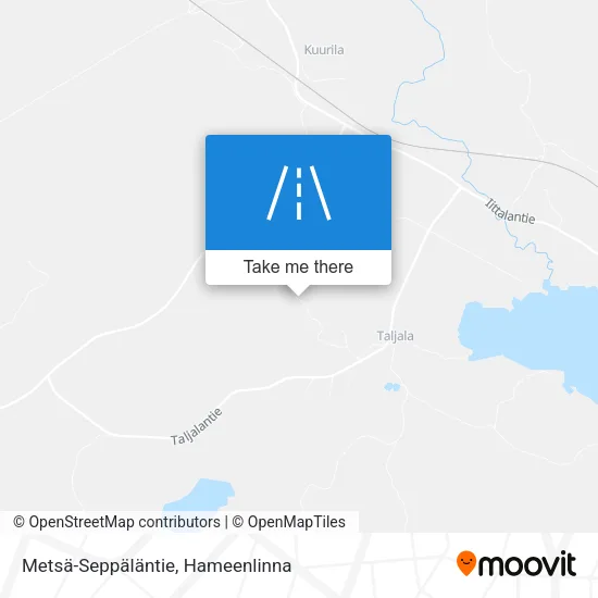 Metsä-Seppäläntie map