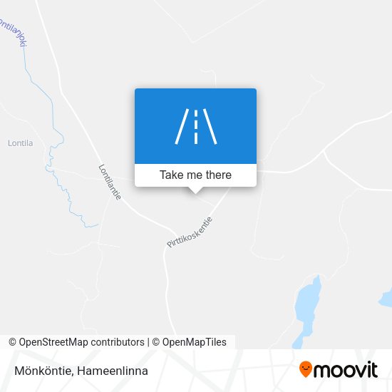 Mönköntie map