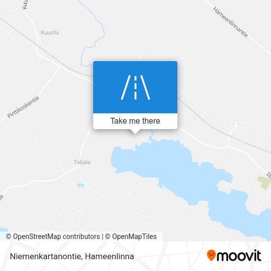 Niemenkartanontie map