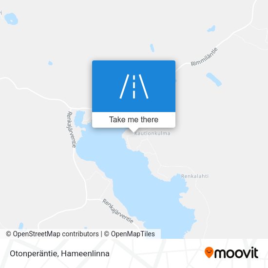 Otonperäntie map