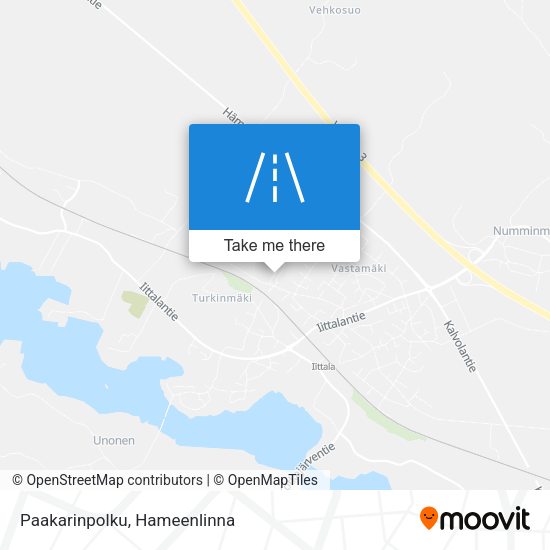 Paakarinpolku map
