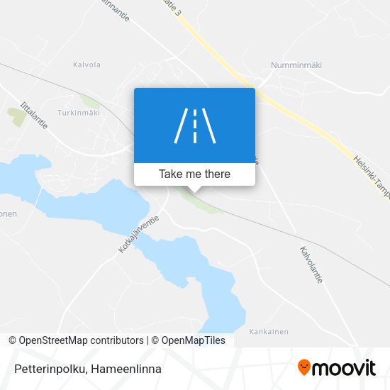 Petterinpolku map