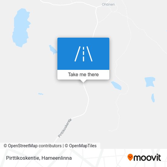 Pirttikoskentie map