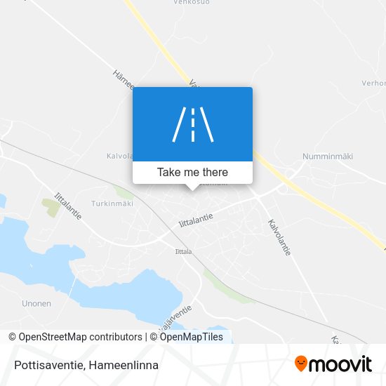 Pottisaventie map