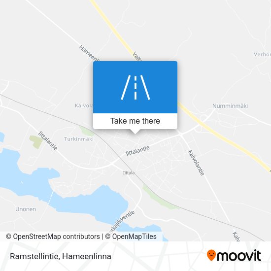 Ramstellintie map