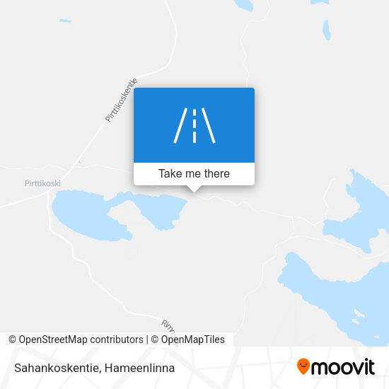 Sahankoskentie map