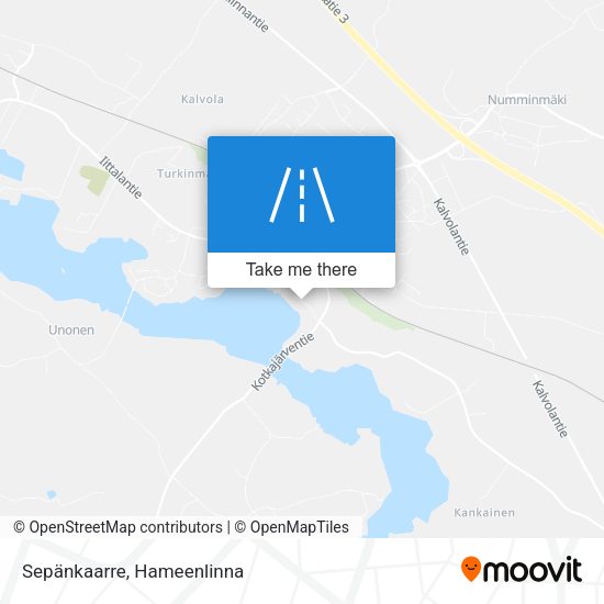 Sepänkaarre map