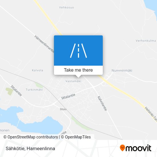 Sähkötie map