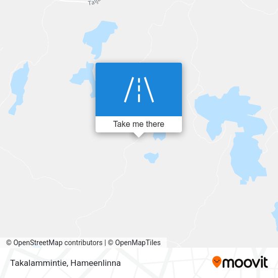 Takalammintie map