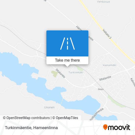 Turkinmäentie map