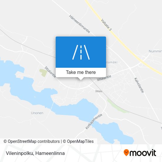 Vileninpolku map