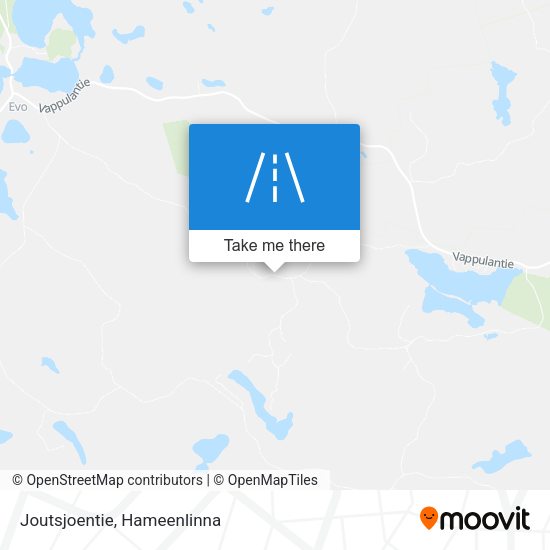 Joutsjoentie map