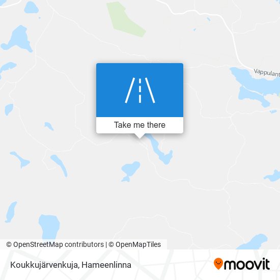 Koukkujärvenkuja map
