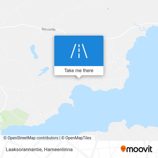 Laaksorannantie map