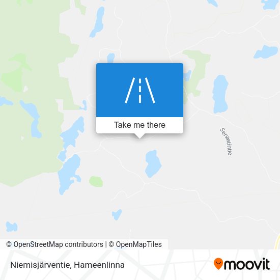 Niemisjärventie map