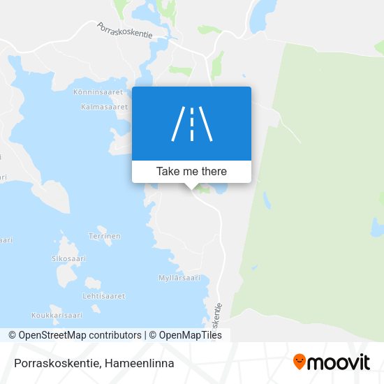 Porraskoskentie map