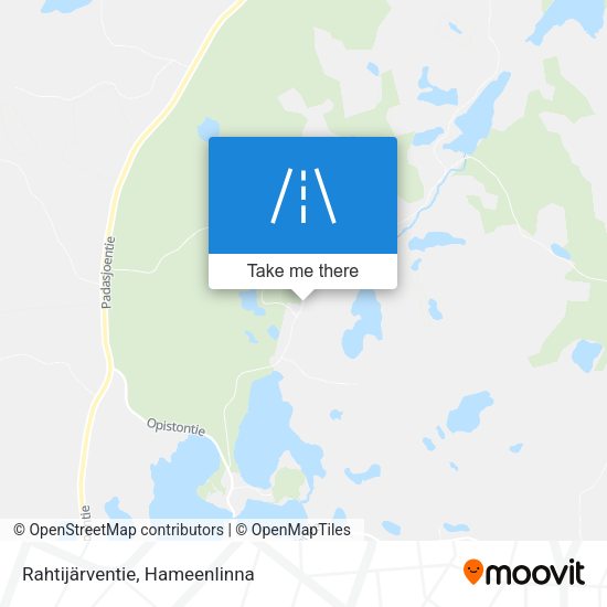 Rahtijärventie map