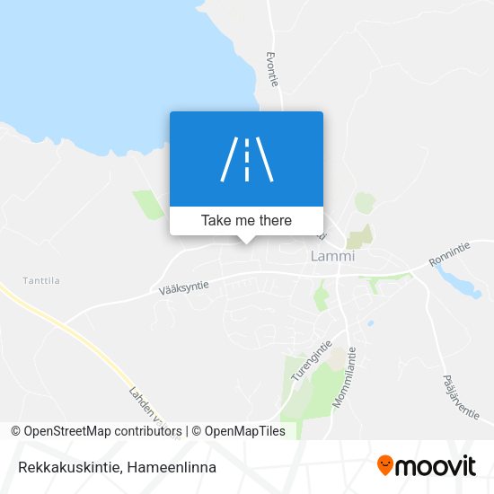 Rekkakuskintie map