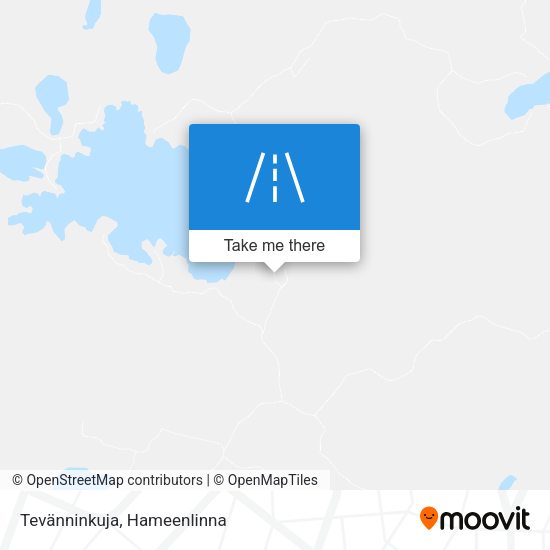 Tevänninkuja map