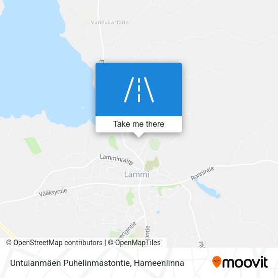 Untulanmäen Puhelinmastontie map