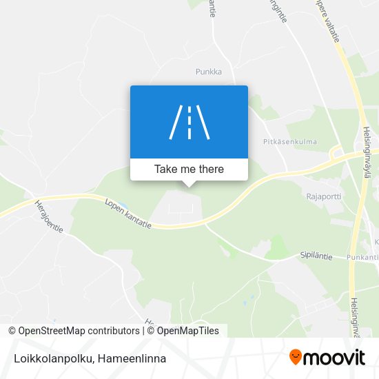 Loikkolanpolku map