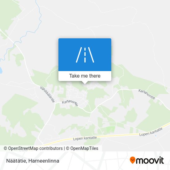 Näätätie map