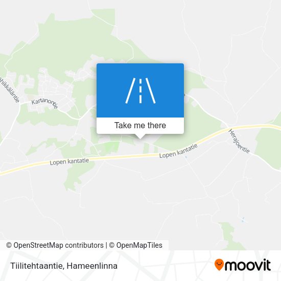 Tiilitehtaantie map