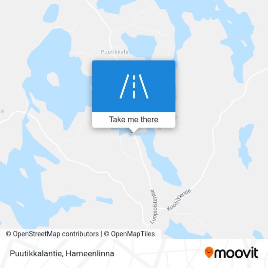 Puutikkalantie map