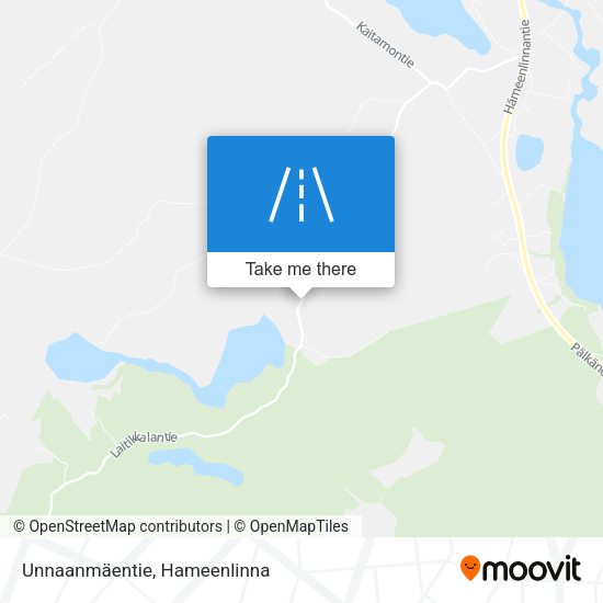 Unnaanmäentie map