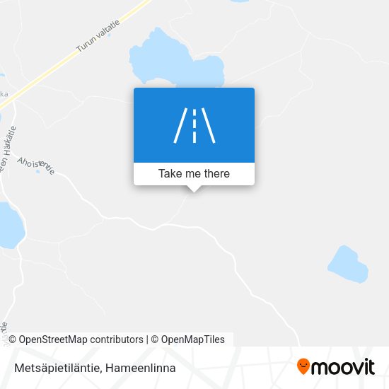 Metsäpietiläntie map