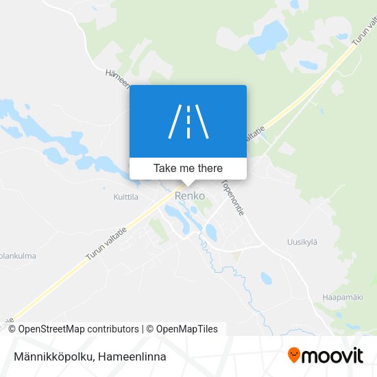 Männikköpolku map