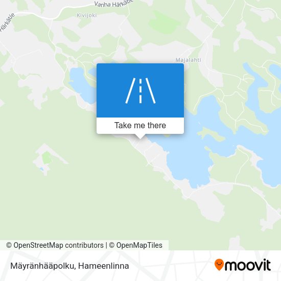Mäyränhääpolku map