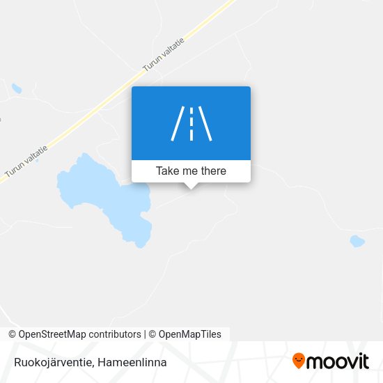 Ruokojärventie map
