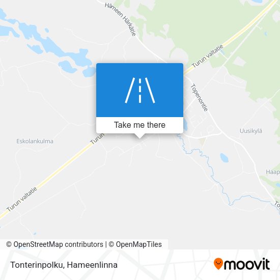Tonterinpolku map