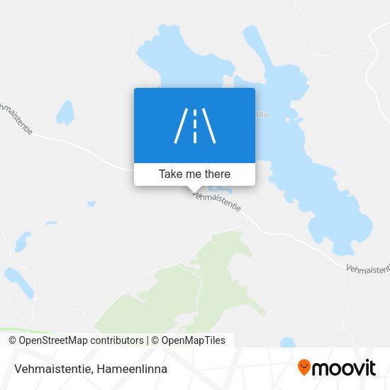 Vehmaistentie map