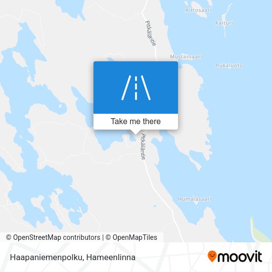 Haapaniemenpolku map