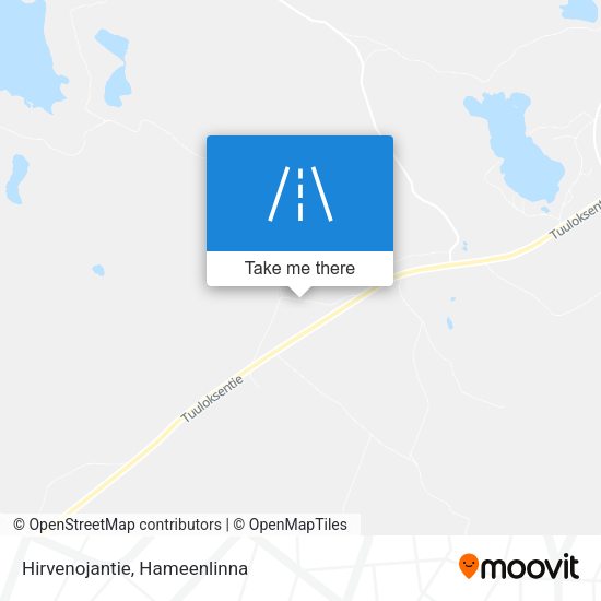 Hirvenojantie map