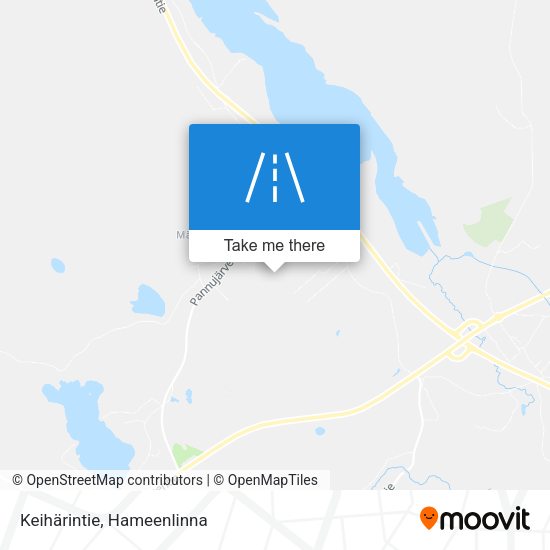 Keihärintie map