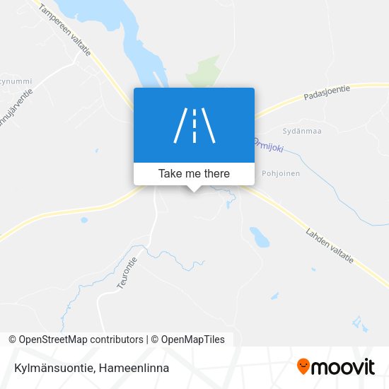 Kylmänsuontie map
