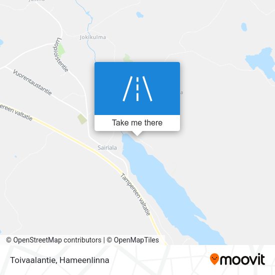 Toivaalantie map
