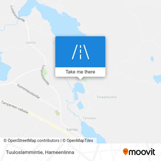 Tuuloslammintie map
