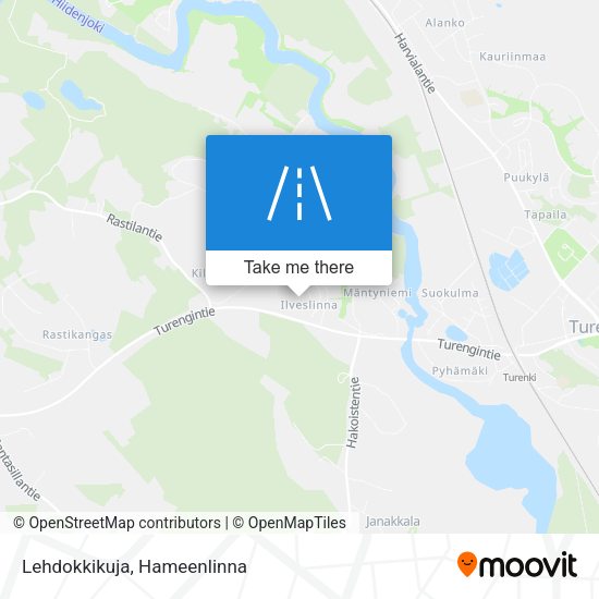 Lehdokkikuja map